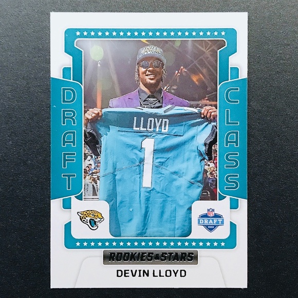 Devin Lloyd RC -  2022 Rookies and Stars Draft Class #DC-19 - Picture 1 of 2